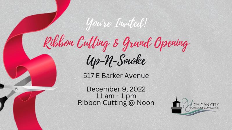 Ribbon Cutting and Grand Opening at Up-N-Smoke