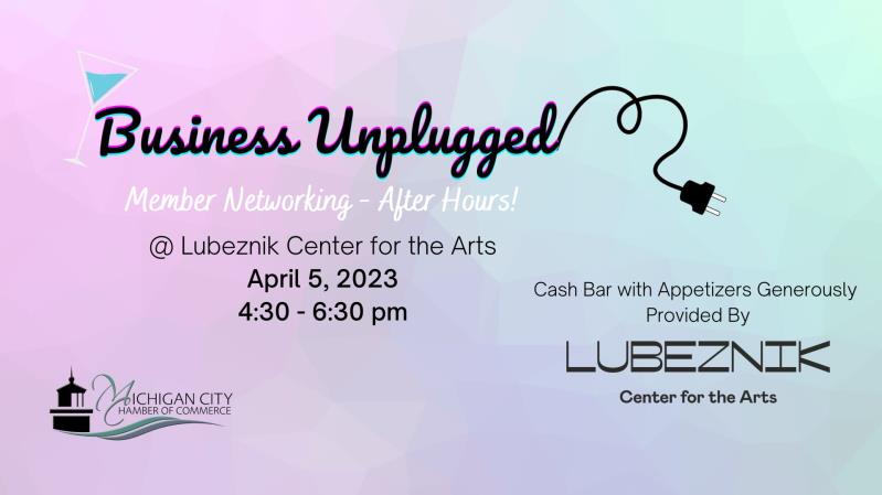 Business Unplugged-Lubeznik Center for the Arts