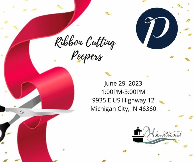 Ribbon Cutting-Peepers