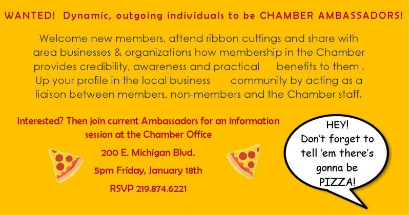 Chamber Ambassador Call-Out - CANCELLED