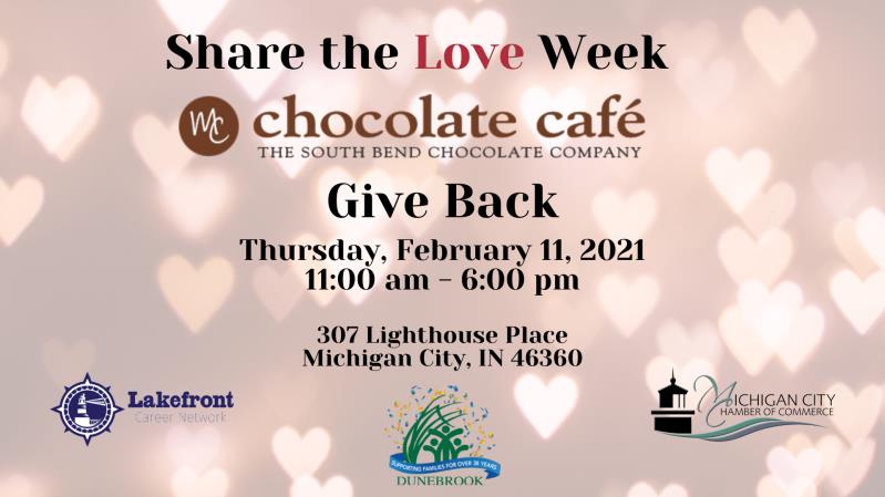 South Bend Chocolate Cafe Give Back