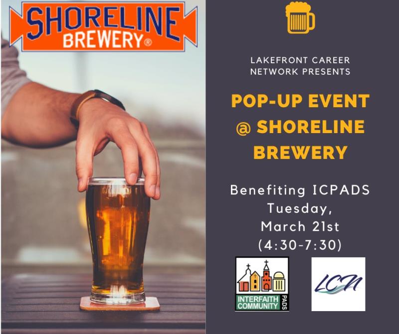 LCN Pop-Up Event at Shoreline Brewery