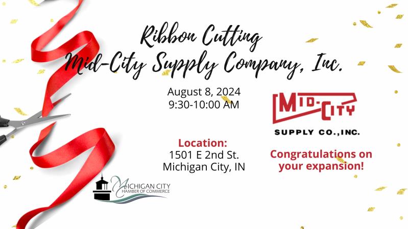 Ribbon Cutting: Mid-City Supply Company, Inc.