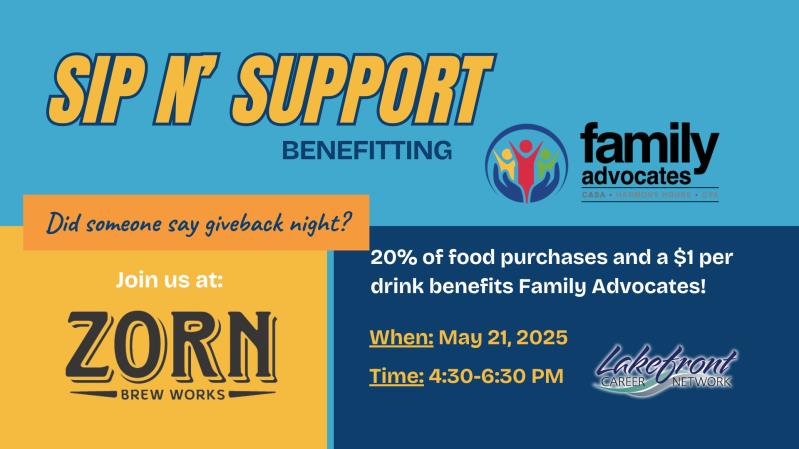 Sip n' Support at Zorn Brew Works